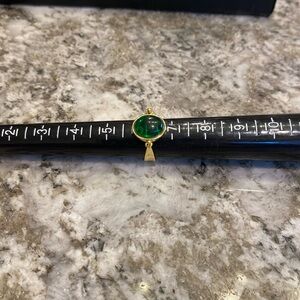 ☘️Green and Gold Ring